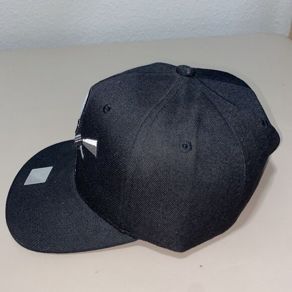 Black Hawk Joycap Skull AK-47 Flat Bill Ball Cap OS Black - Picture 3 of 5